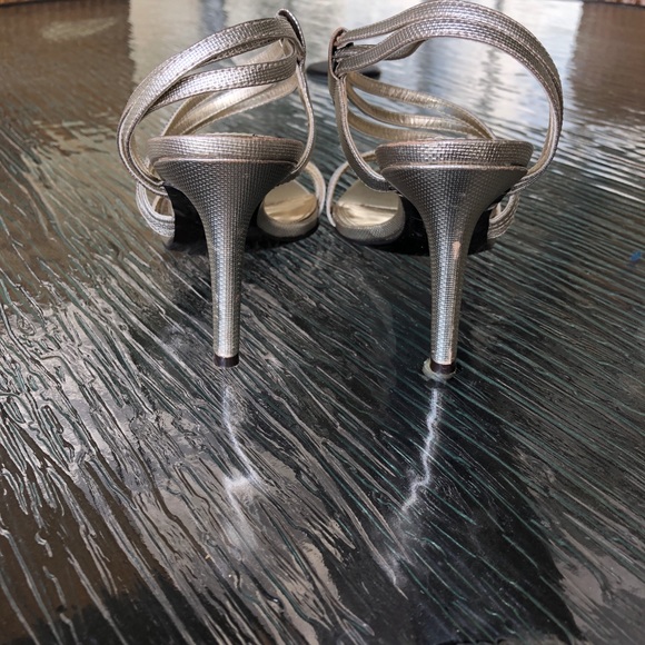 Ralph Lauren | Gold Strappy Sandals - Picture 4 of 8